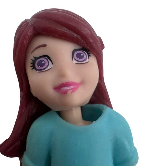 Lot of 3 Polly Pocket Dolls - 2 DisneyFigures and 1 Other Doll Fast Shipping - Picture 2 of 16